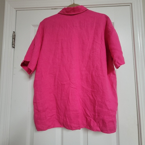 Rails Mackinley Linen Short Sleeve Button Up Shirt Size Medium. - Picture 7 of 13